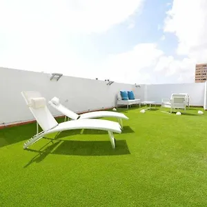 Céntrico ático 2 Dormitorios Gran Solárium Privado Las Palmas de Gran Canaria
